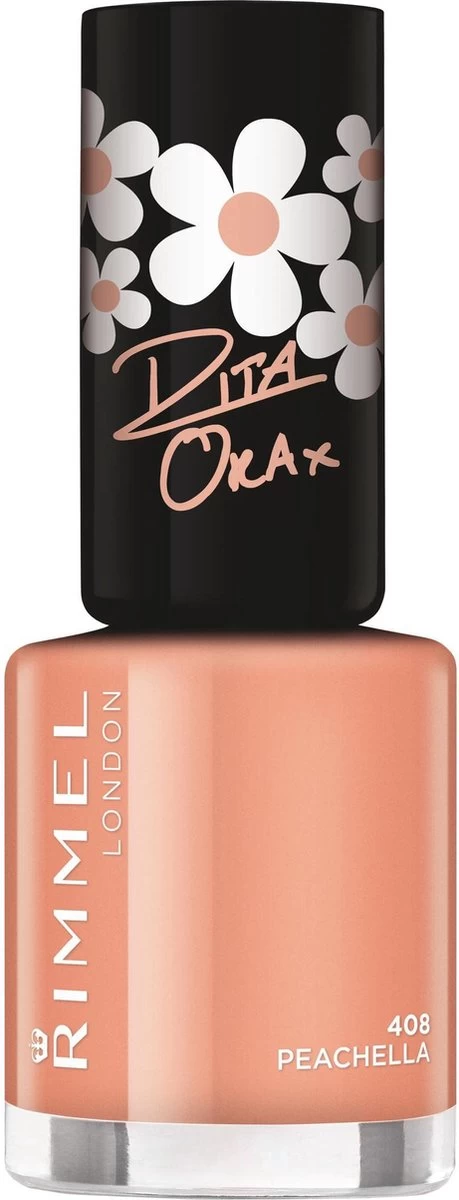 Rimmel London 60 Seconds Supershine Rita Ora Collection Nagellak - 815 Peachella 4 Rimmel London 60 Seconds Supershine Rita Ora Collection Nagellak - 815 Peachella - Afbeelding 2