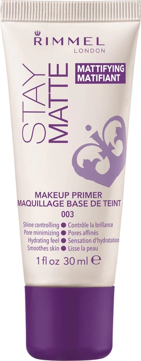Rimmel London Stay Matte Primer - 003 Transparant 3 Rimmel London Stay Matte Primer - 003 Transparant
