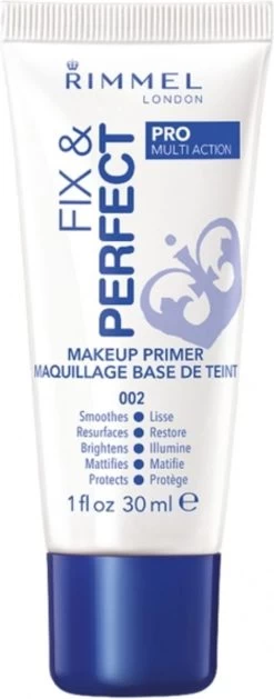 Rimmel London Fix & Perfect Make-Up Primer - 002 Transparent - 30 Ml 17 Rimmel London Fix & Perfect Make-Up Primer - 002 Transparent - 30 Ml -Cosmetic Verkoop 471x1200 4