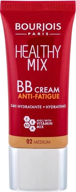Bourjois Healthy Mix BB Cream Anti Fatigue - 02 Medium Beige -Cosmetic Verkoop 478x1200 10