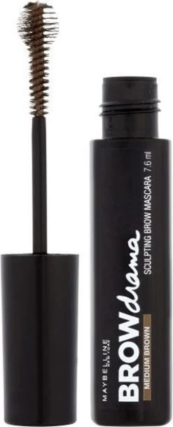Maybelline Brow Drama - Medium Brown - Bruin - Wenkbrauwmascara -Cosmetic Verkoop 486x1200 5