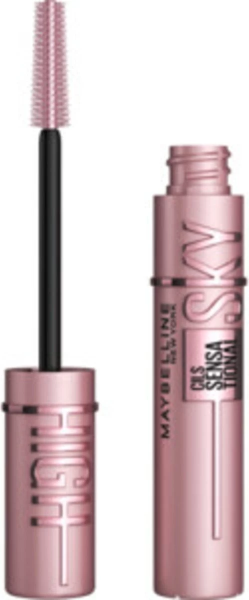 3x Maybelline Lash Sensational Sky High Mascara Very Black - Zwart 5 3x Maybelline Lash Sensational Sky High Mascara Very Black - Zwart - Afbeelding 3