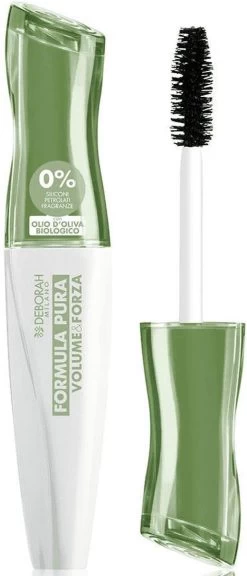 Deborah Milano Formula Pura Volume & Forza Mascara - Volume Mascara Voor De Gevoelige Ogen - 96% Natuurlijke Ingrediënten - Beschermend En Voedend - Zwart - 12 Ml -Cosmetic Verkoop 515x1200 3