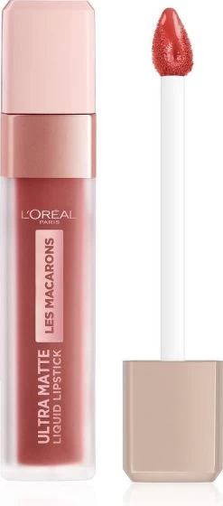 L'Oréal Paris Les Macarons Langhoudende Matte Lipstick - 822 Mon Caramel – Nude – 6,7 Ml