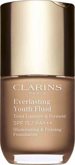 Clarins Everlasting Youth Fluid Illuminating & Firming Foundation - 110 Honey - Foundation - 30 Ml