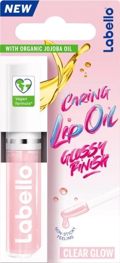 Labello Caring Lip Oil Clear Glow - 5.5 Ml 18 Labello Caring Lip Oil Clear Glow - 5.5 Ml -Cosmetic Verkoop 550x1200 2