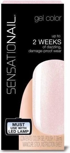 SensatioNail Gel Polish Pink Champagne - Gel Nagellak - Crème -Cosmetic Verkoop 550x1200