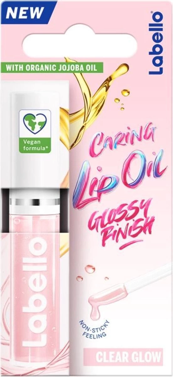 Labello Caring Lip Oil Clear Glow - 5.5 Ml 3 Labello Caring Lip Oil Clear Glow - 5.5 Ml