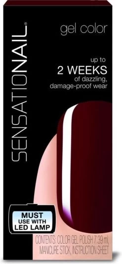 SensatioNail Gel Polish Miss Behave - Gel Nagellak - Rood 14 SensatioNail Gel Polish Miss Behave - Gel Nagellak - Rood -Cosmetic Verkoop 557x1200 1