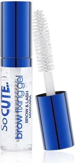 Brow Fixing Gel SO CUTE Golden Rose Brow & Lash Mascara Transparante Wenkbrauw Gel Met Biotine