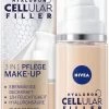 NIVEA Hyaluron Cellular Filler 3-in-1 Verzorgende Make-up #01 Licht (30 Ml), Hydraterende Foundation Met Hyaluron, Gezichtsmake-up -Cosmetic Verkoop 577x1200