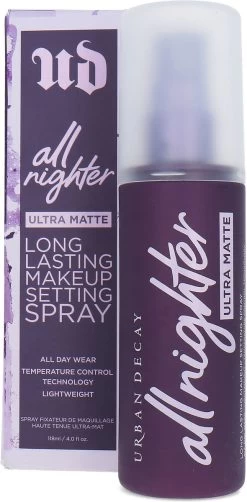 Urban Decay All Nighter Ultra Matte Long Lasting Makeup Setting Spray - 118 Ml