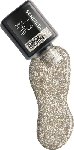 Sensista Color Gel Frosting On The Cake -Zilver/Glitter -Cosmetic Verkoop 596x1200