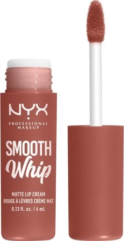 NYX Professional Makeup - Smooth Whip Matte Lip Cream Teddy Fluff - Vloeibare Lippenstift - 4ML