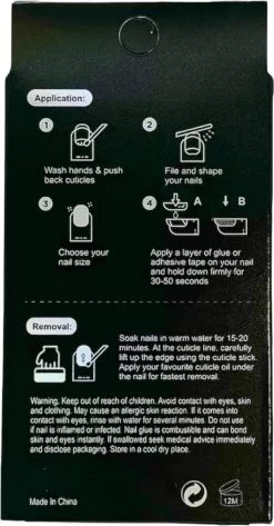 Merkloos Press On Nails - Nep Nagels - Zwart Wit - Almond - Manicure - Plak Nagels - Kunstnagels Nailart - Zelfklevend -Cosmetic Verkoop 626x1200