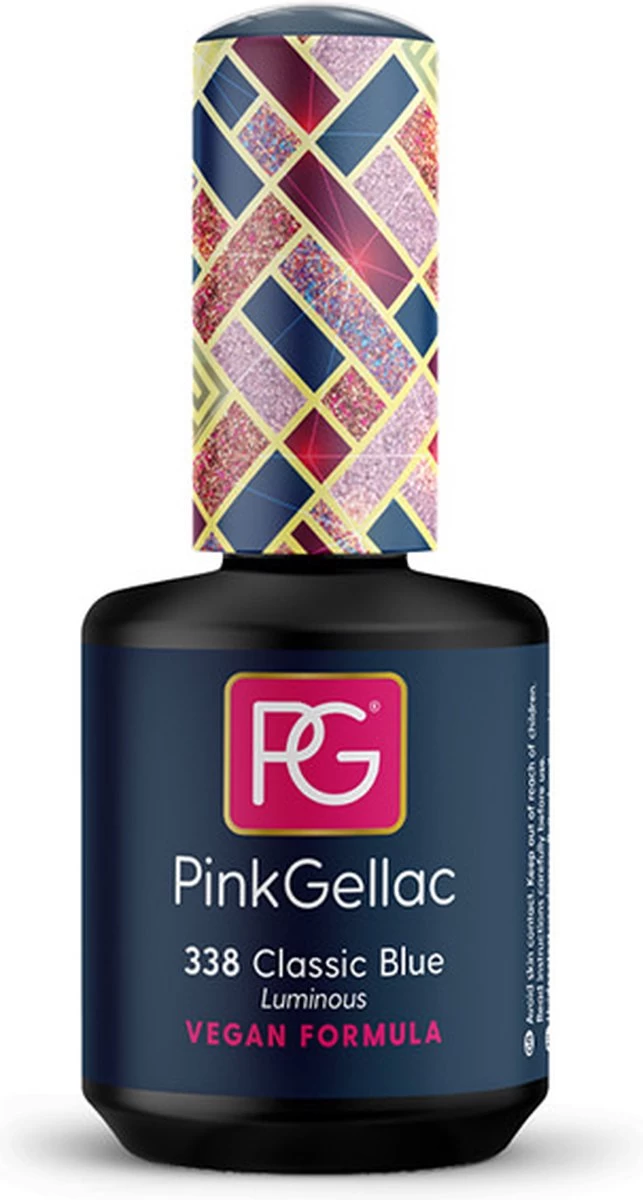 Pink Gellac - Classic Blue - Gellak - Blauw - 15 Ml 4 Pink Gellac - Classic Blue - Gellak - Blauw - 15 Ml - Afbeelding 2