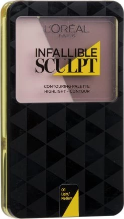 L'Oréal Paris Infallible Sculpt Contouring Palette - 100 Light 9 L'Oréal Paris Infallible Sculpt Contouring Palette - 100 Light -Cosmetic Verkoop 683x1200