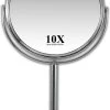Gérard Brinard Metalen Spiegel Standspiegel 10x Vergroting - Ø18cm -Cosmetic Verkoop 691x1200 3