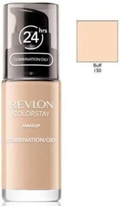 Revlon Colorstay Foundation With Pump Oily Skin - 150 Buff 18 Revlon Colorstay Foundation With Pump Oily Skin - 150 Buff -Cosmetic Verkoop 700x1200