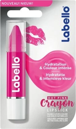 Labello Crayon Lipstick Hot Pink