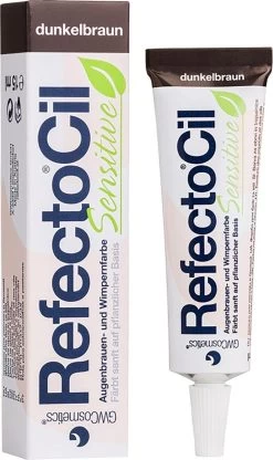 Nieuwe Producten 3 RefectoCil - Sensitive - Wimper & Wenkbrauw Verf - Donkerbruin - 15 Ml