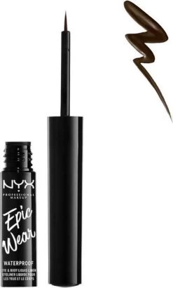 NYX Professional Makeup Epic Wear Liquid EyeLiner - Brown EWSPLL02 - 3,5 Ml -Cosmetic Verkoop 721x1200 3