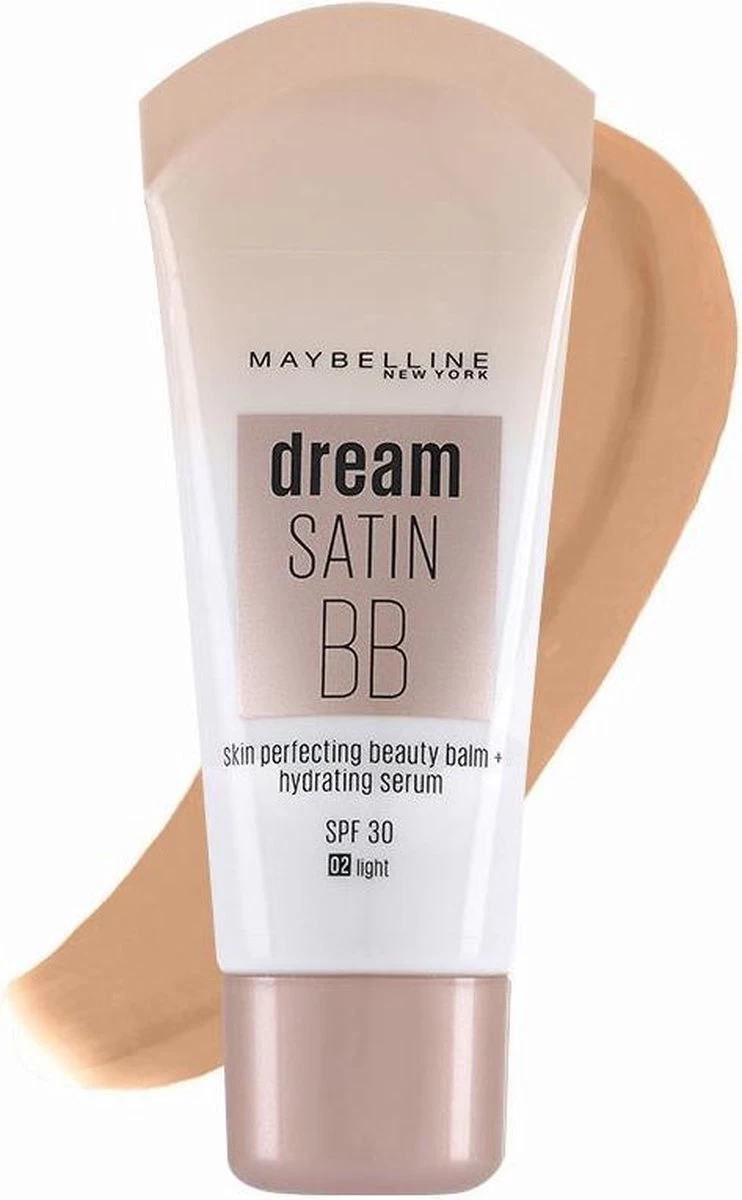 Maybelline Dream Satin BB Cream - Light 5 Maybelline Dream Satin BB Cream - Light - Afbeelding 3