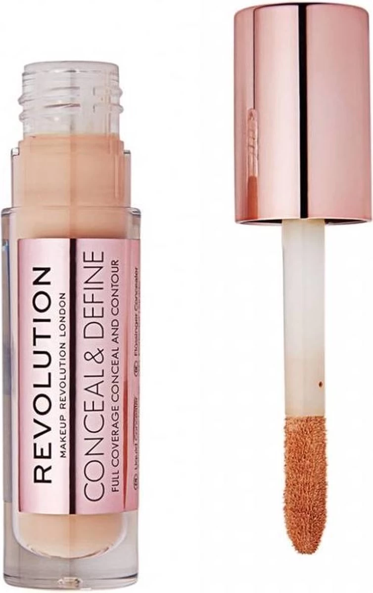 Makeup Revolution - Conceal & Define Concealer C10 5 Makeup Revolution - Conceal & Define Concealer C10 - Afbeelding 3