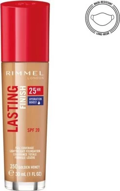 Rimmel London Lasting Finish Foundation - 350 Golden Honey -Cosmetic Verkoop 756x1200