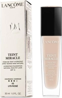 Lancôme Teint Miracle Foundation 30 Ml - 02 Lys Rosé - SPF 15 -Cosmetic Verkoop 759x1200 1