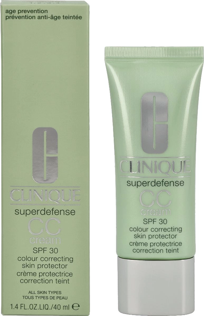 Clinique Superdefense CC Cream SPF30 - 03 Light Medium - 40 Ml 4 Clinique Superdefense CC Cream SPF30 - 03 Light Medium - 40 Ml - Afbeelding 2