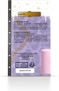 NYX Professional Makeup - Holidays 2022 Mrs Claus - Marshmellow Primer Giftset - Primer & Sponsje -Cosmetic Verkoop 784x1200 6