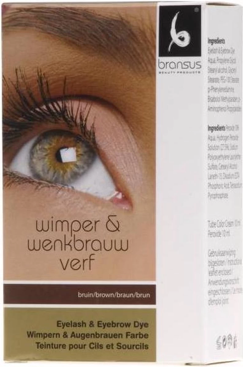 Eyelash / Eyebrow Dye - Brown / Black 3 Eyelash / Eyebrow Dye - Brown / Black