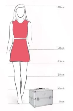 Veronica NAIL-PRODUCTS - Aluminium Koffer - Zilver - 3 Vaks - Draagriem En Afsluitbaar - Beautycase Voor Nagel, Pedicure, Manicure, Visagie, Make-up, Kapper Spullen. -Cosmetic Verkoop 800x1200 19