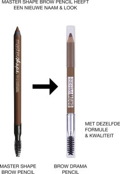 Maybelline Master Shape Brow Pencil - Deep Brown - Donkerbruin - Wenkbrauwpotlood -Cosmetic Verkoop 827x1200