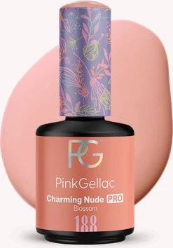 Pink Gellac - Charming Nude - Gellak - Vegan - Nude - Glanzend - 15ml -Cosmetic Verkoop 838x1200 1