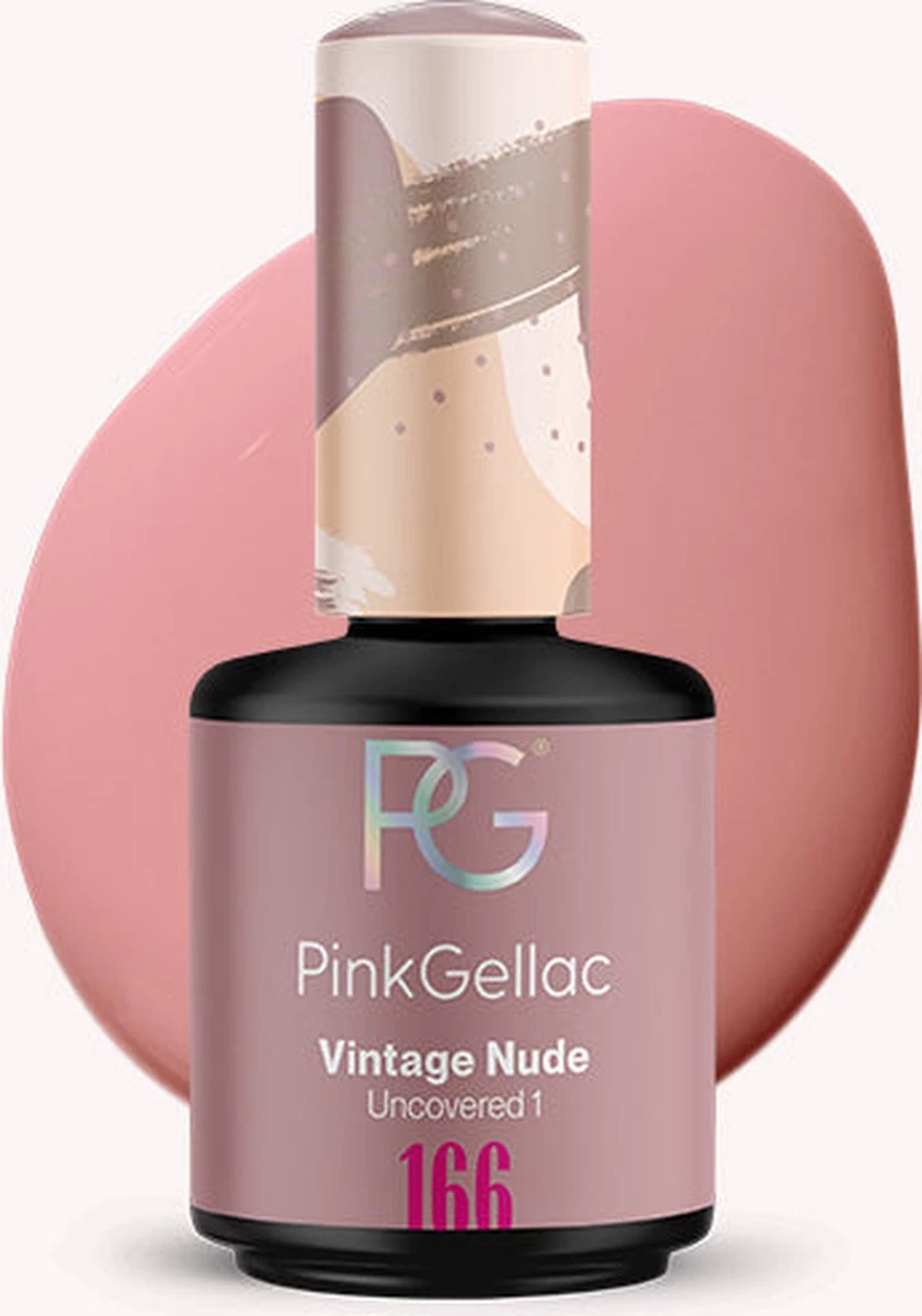 Pink Gellac - Vintage Nude - Gellak - Nude - 15 Ml 3 Pink Gellac - Vintage Nude - Gellak - Nude - 15 Ml