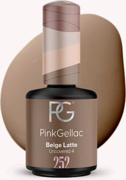 Pink Gellac - Beige Latte - Gellak - Vegan - Beige - Glanzend - 15ml -Cosmetic Verkoop 843x1200 1