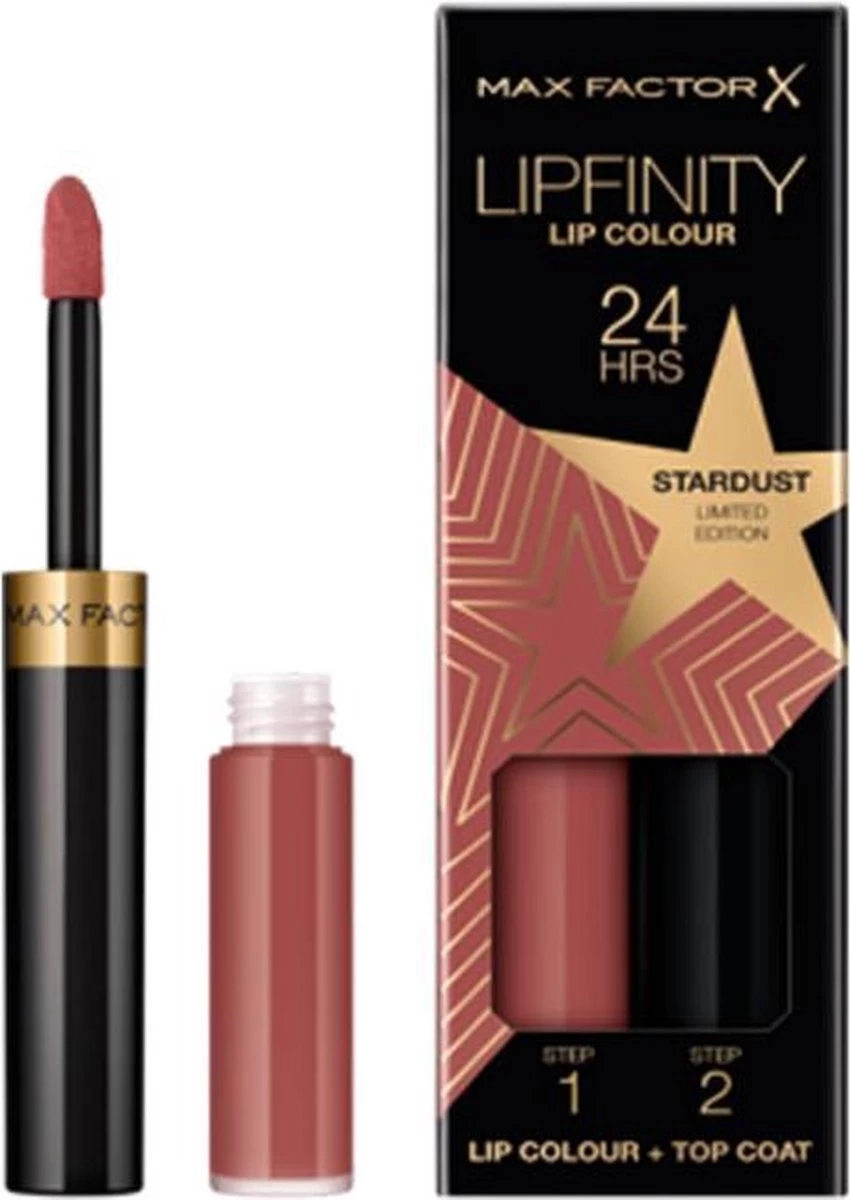 Max Factor Lipfinity Rising Stars Lippenstift - 082 Stardust Lipstick 13 Max Factor Lipfinity Rising Stars Lippenstift - 082 Stardust Lipstick - Afbeelding 11
