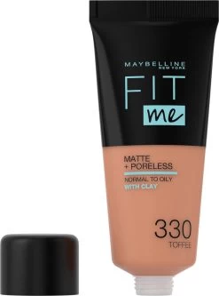 Maybelline Fit Me Matte & Poreless Foundation - 330 Toffee -Cosmetic Verkoop 891x1200 1