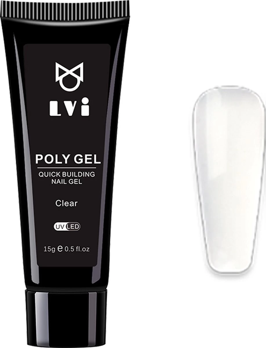 Elvi Polygel Starterskit - Complete Set Inc. USB UV/Led Mini Lamp-Nagelverlenging- Polygel 6 X 15g Perfecte Kleuren Roze - Polyacryl UV Nagellak-Quick Extension Temperature Color Changing UV Gel Pink 17 Elvi Polygel Starterskit - Complete Set Inc. USB UV/Led Mini Lamp-Nagelverlenging- Polygel 6 X 15g Perfecte Kleuren Roze - Polyacryl UV Nagellak-Quick Extension Temperature Color Changing UV Gel Pink - Afbeelding 15