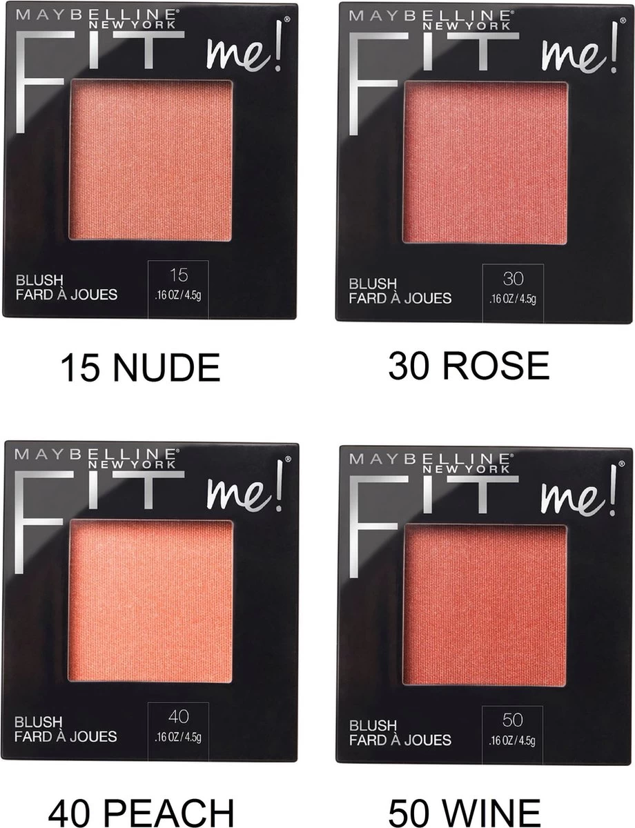 Maybelline Fit Me Blush - 15 Nude - Oranje - Natuurlijk Ogende Rouge 14 Maybelline Fit Me Blush - 15 Nude - Oranje - Natuurlijk Ogende Rouge - Afbeelding 12