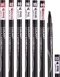 LULAA Microblade Pen - Watervaste Wenkbrauwpen - DONKERBRUIN - Waterproof Tattoo Pen - Make Up - Microblading - Eyebrow -Cosmetic Verkoop 942x1200