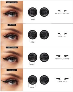 MARBL. Cosmetics - Easy Wing - Eyeliner Stempel - 8mm - Waterproof - Vlekproof - Vegan - Dierproefvrij -Cosmetic Verkoop 959x1200 8