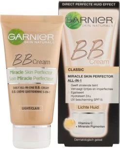 Garnier SkinActive - BB Cream Classic Light 5-in-1 Dagverzorging - 50ml - Getinte Dagcrème -Cosmetic Verkoop 969x1200 3